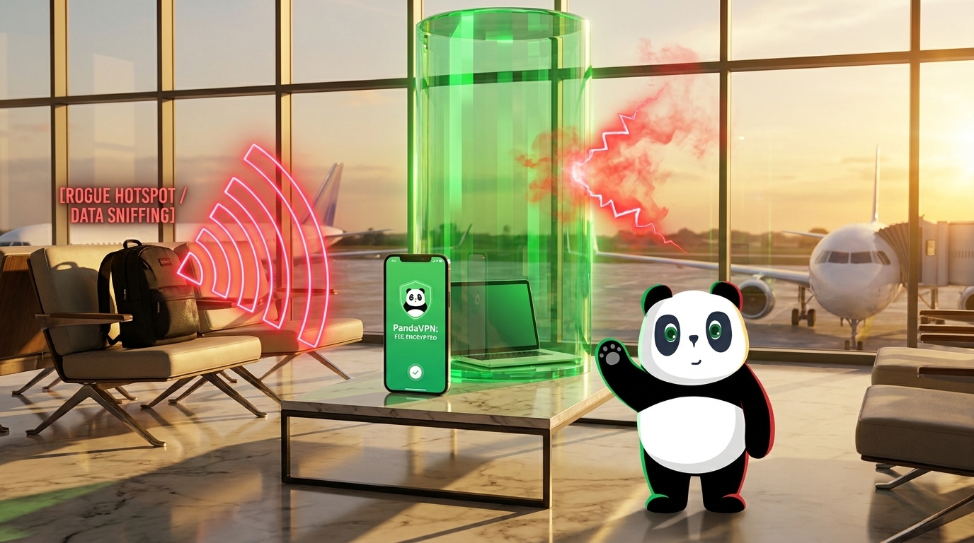 Why You Should Turn On a VPN When Using Public Wi-Fi